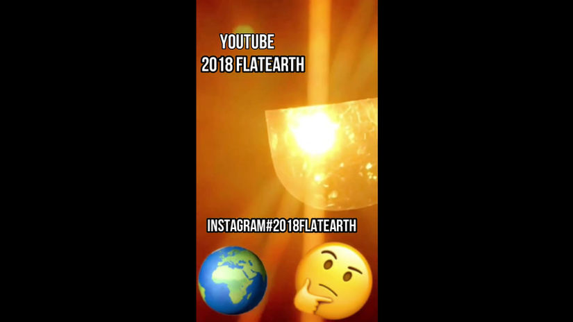 The Sun and the Moon at the same time only is possible on Flat Earth  2018Flatearth